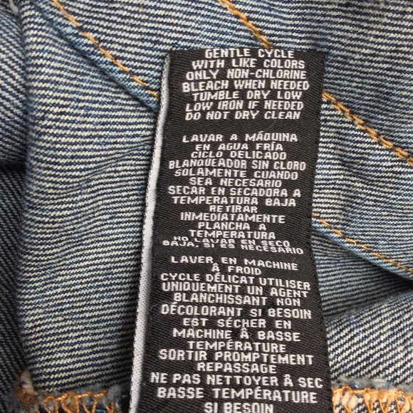 Looney Tunes members only oversized jean jacket. Men’s Medium - Picture 7 of 8